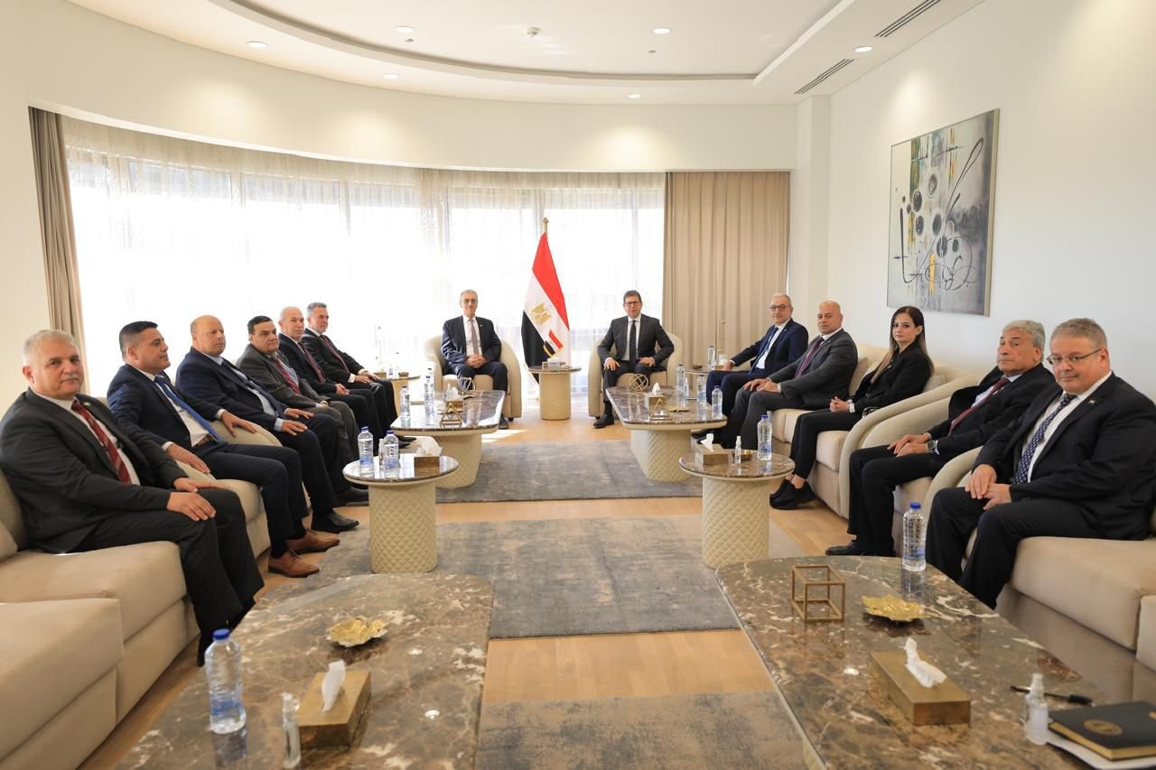 جانب من استقبال اللجنة