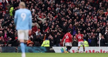 مان يونايتد يقهر مان سيتي بثنائية فى ديربي مانشستر.. فيديو