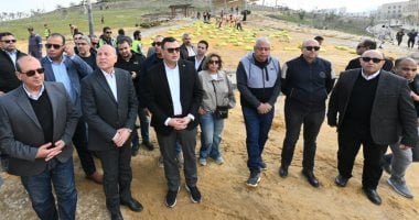 وزير الإسكان ومحافظ القاهرة يتابعان اللمسات النهائية بمشروع حدائق تلال الفسطاط