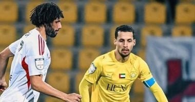 الوصل ضد الجزيرة.. النني يخسر بهدف قاتل فى الدوري الإماراتي.. فيديو