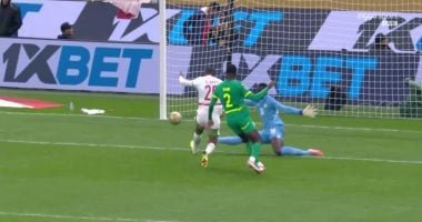 نهائي أمم إفريقيا.. أيوب الكعبي يهدر أخطر فرص المغرب ضد السنغال.. فيديو