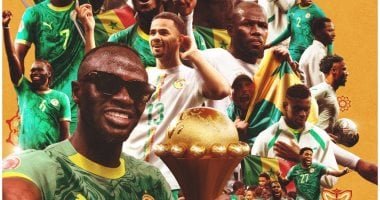 شاهد احتفال لاعبى السنغال وصدمة نجوم المغرب فى نهائى كأس أمم أفريقيا
