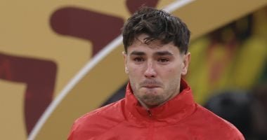 إبراهيم دياز يعتذر ويذرف الدموع فى غرفة ملابس المغرب بعد إهدار ركلة الجزاء