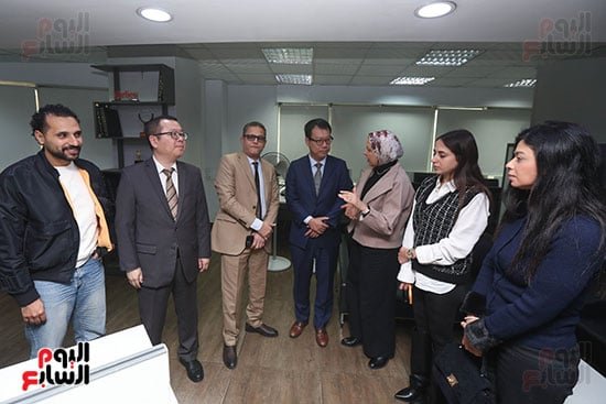 مسئول شركه هاواوي في مصر يزور مقر اليوم السابع (8) مسئول شركه هاواوي في مصر يزور مقر اليوم السابع (8)