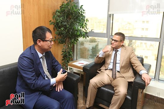 مسئول شركه هاواوي في مصر يزور مقر اليوم السابع (4) مسئول شركه هاواوي في مصر يزور مقر اليوم السابع (4)