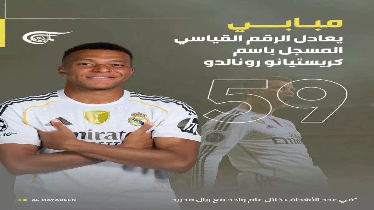 تاريخي: مبابي يحطم المستحيل ويعادل أسطورة رونالدو في دوري الأبطال - 11 هدفاً في 6 مباريات فقط!