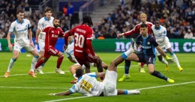 محمد صلاح يقود ليفربول لتخطى مارسيليا بثلاثية فى دوري الأبطال.. فيديو