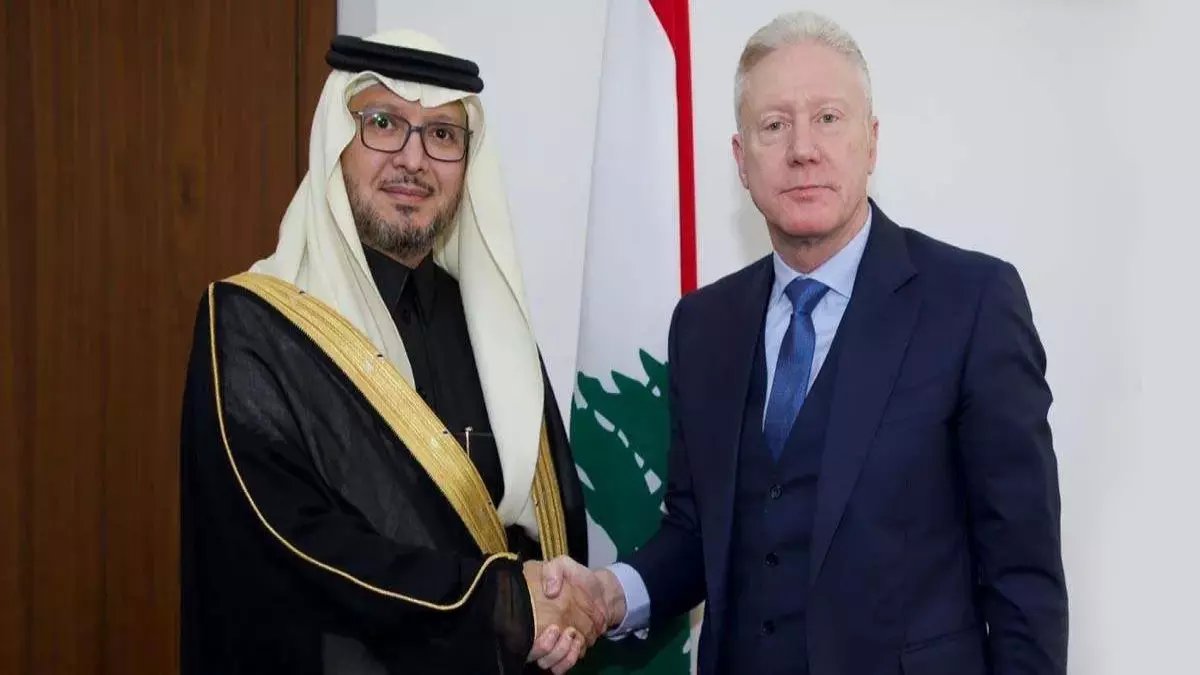 عاجل: لقاء استراتيجي سري بين السفير السعودي ورجي... تطورات خطيرة تعيد رسم خريطة المنطقة!