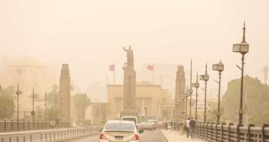 أجواء مغبرة على مناطق شمال البلاد حتى القاهرة الكبرى وانخفاض الرؤية