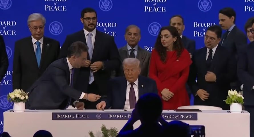 مجلس السلام العالمي ـ توقيع مجلس السلام العالمي ـ توقيع