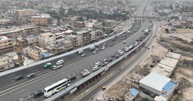 تشغيل تجريبي لكوبري العامرية بالإسكندرية بعد توسعته ليتكامل مع القطار السريع