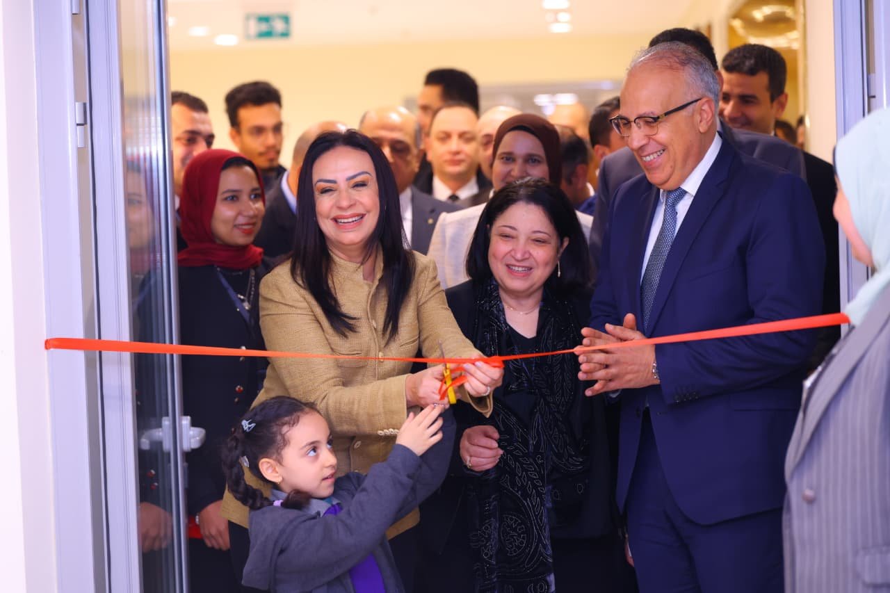 جانب من افتتاح مركز استقبال أبناء وبنات العاملين بوزارة الموارد المائية والري بالعاصمة الجديدة جانب من افتتاح مركز استقبال أبناء وبنات العاملين بوزارة الموارد المائية والري بالعاصمة الجديدة