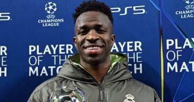 فينيسيوس أفضل لاعب في الجولة السابعة من دوري أبطال أوروبا