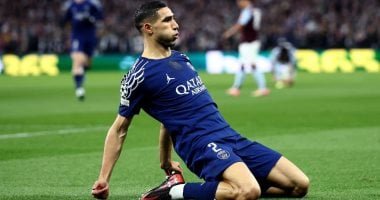 حكيمي يتصدر غيابات باريس سان جيرمان ضد أوكسير بالدوري الفرنسي