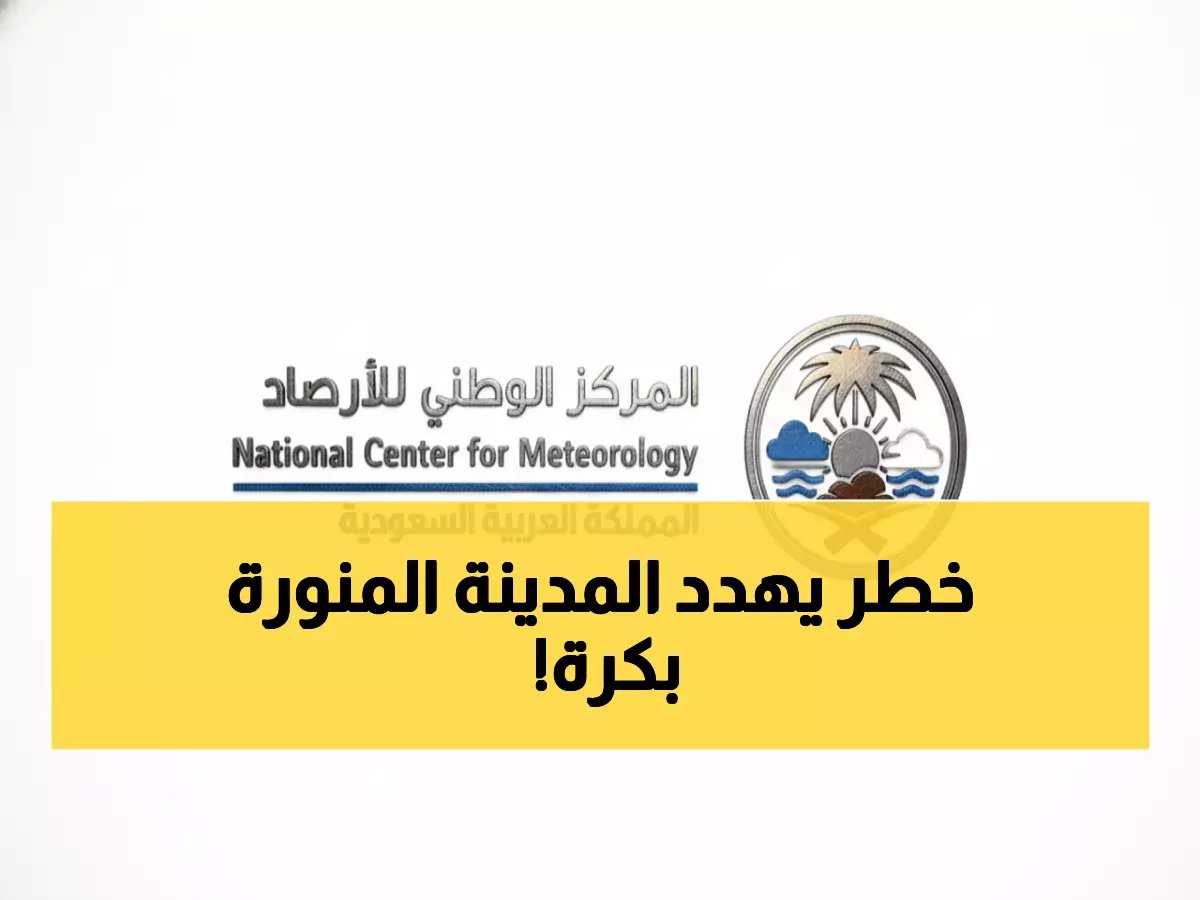  عاصفة مدمرة تضرب المدينة المنورة غداً... رياح 60 كم/ساعة وسيول خطيرة!