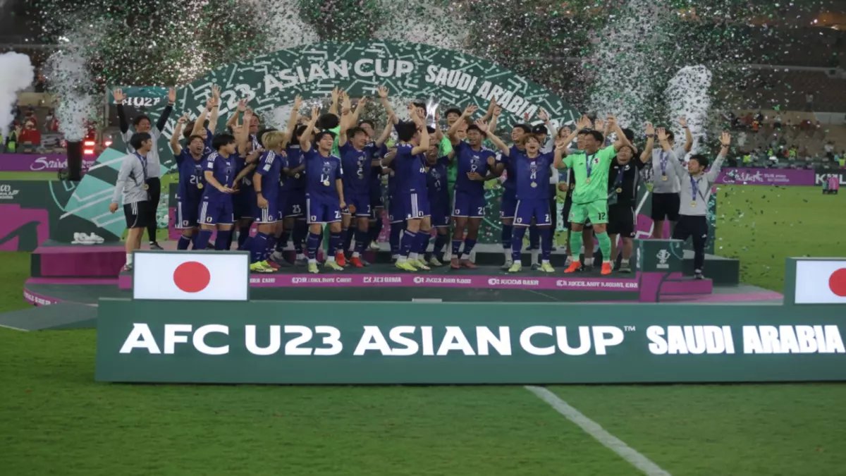 تاريخي: اليابان تسحق الصين 4-0 وتخطف لقب آسيا تحت 23 عامًا في جدة... والسعودية تبهر العالم!