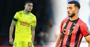 نانت ضد نيس فى مواجهة مصرية بالدوري الفرنسي اليوم