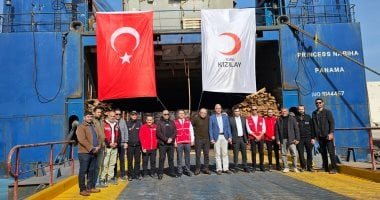 بعد وصول السفينة الـ20 لدعم غزة.. سفير تركيا: نشكر مصر على تعاونها