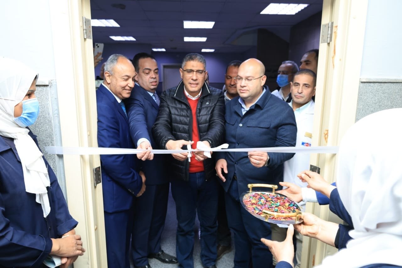 محافظ الجيزة يفتتح توسعات مستشفى الحوامدية