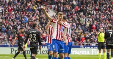 أتلتيكو مدريد ضد مايوركا.. الروخي بلانكوس يتقدم بهدف فى الشوط الأول