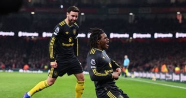 مانشستر يونايتد يواصل صحوته ويُسقط أرسنال في قمة الدوري الإنجليزي.. فيديو