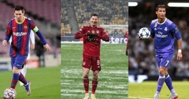 ميسي ورونالدو يقودان أقوى تشكيل فى تاريخ دوري أبطال أوروبا