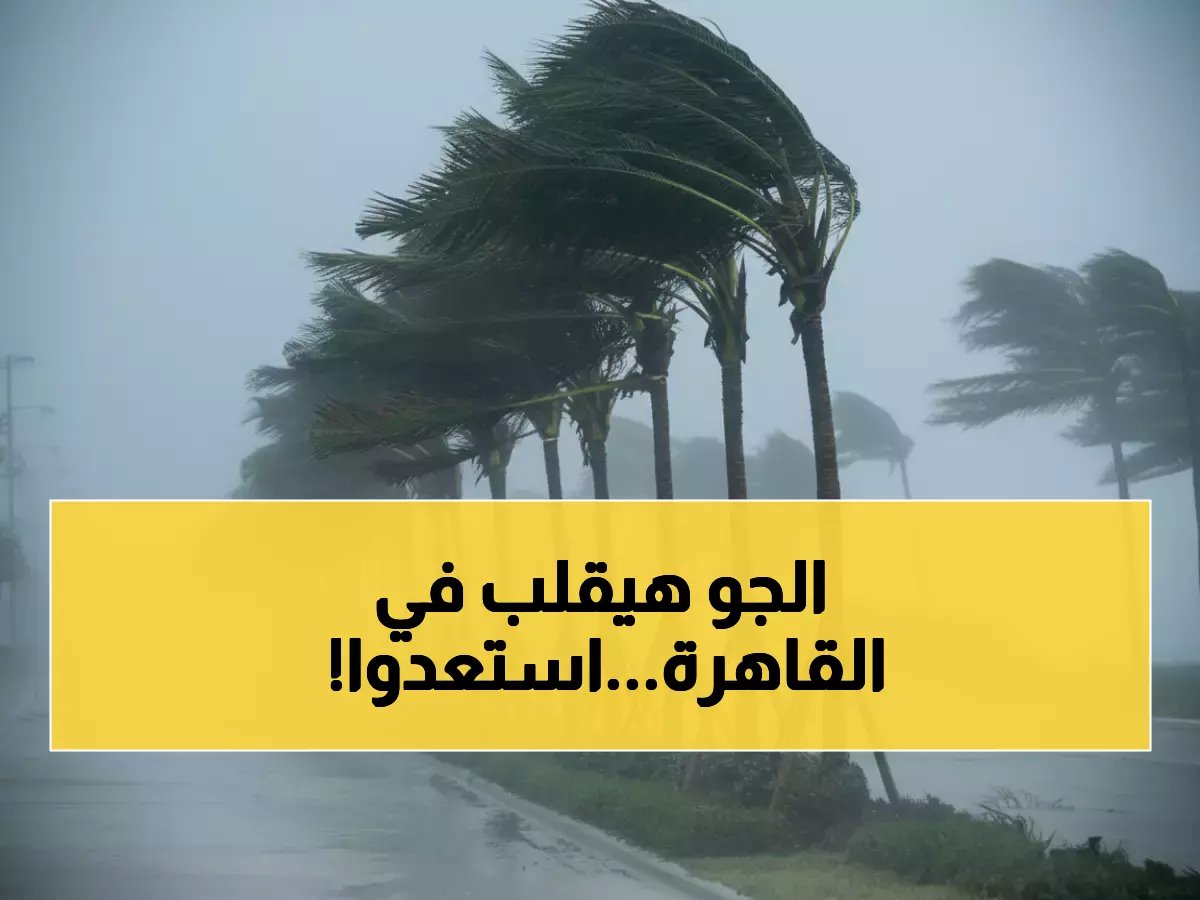  الأرصاد تحذر من رياح تصل لـ60 كم/س وأتربة تخنق القاهرة.. والصغرى 11 درجة فقط!