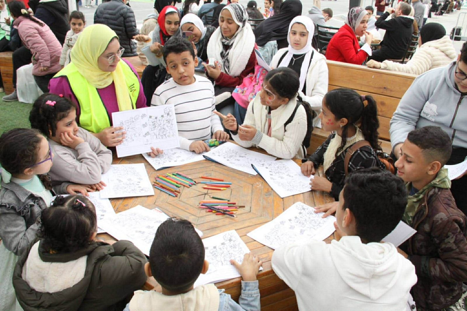 الأنشطة  التوعوية لصندوق مكافحة الإدمان داخل معرض القاهرة الدولي للكتاب لرفع الوعى بخطورة المخدرات