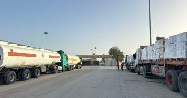 مد غزة بـ 7475 طنا من المساعدات الغذائية ضمن قافلة زاد العزة الـ 125
