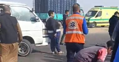 إصابة 25 عاملا إثر انقلاب سيارة بوصلة أبو سلطان فى الإسماعيلية