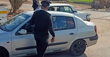 الداخلية تفحص 1341 سائقًا وتكشف 56 حالة تعاطى مخدرات على الطرق