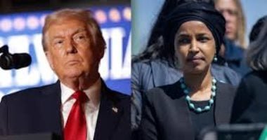 مدعية وأعرفها جيدًا.. ماذا قال ترامب عن إلهان عمر بعد تعرضها للهجوم؟