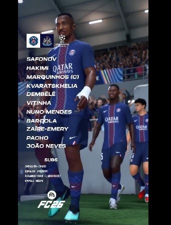 تشكيل باريس سان جيرمان تشكيل باريس سان جيرمان