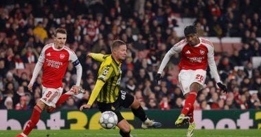 أرسنال يختتم مجموعات دورى أبطال أوروبا بثلاثية ضد كايرات.. فيديو