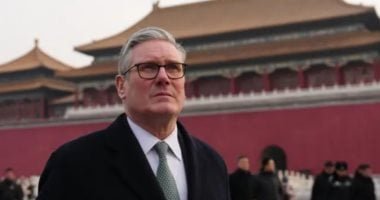 رئيس وزراء بريطانيا يزور المدينة المحرمة فى الصين .. صور