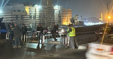 وداعا لـ كوبرى الحوادث.. بدء غلق كوبرى السيدة عائشة تمهيدا لإزالته