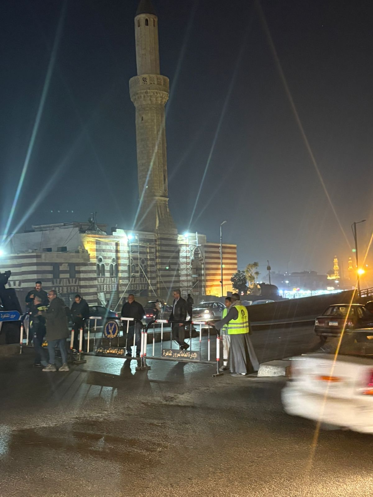 بدء إزالة كوبرى السيدة عائشة (1)