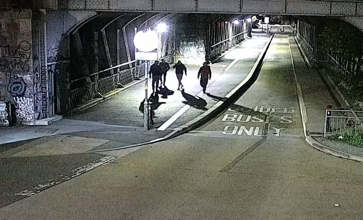 المتهمون الأربعة بسرقة المتحف