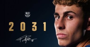 برشلونة يجدد رسميا عقد فيرمين لوبيز حتى 2031