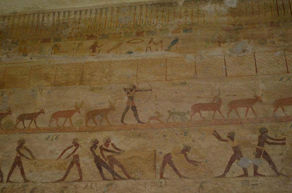 مقبرة خيتى ببنى حسن بالمنيا (3)