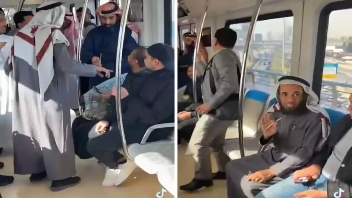 عاجل: "محتاج سدادة أذن"... رد صادم في قطار الرياض يشعل جدلاً عاصفاً على تويتر!