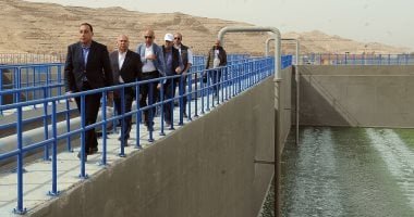 رئيس الوزراء يتفقد محطة معالجة الصرف الصحى الثلاثية "بنى حسن الشروق" بالمنيا