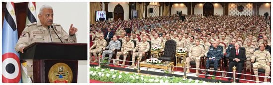 الفريق أول عبد المجيد صقر يلتقى بعدد من قادة وضباط القوات المسلحة الفريق أول عبد المجيد صقر يلتقى بعدد من قادة وضباط القوات المسلحة