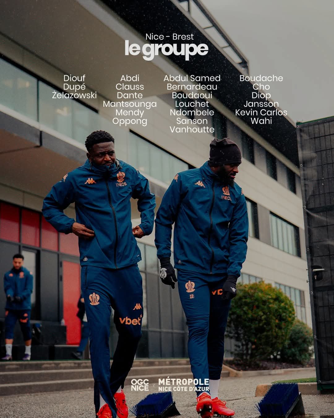 قائمة نيس لمباراة بريست في الدوري الفرنسي قائمة نيس لمباراة بريست في الدوري الفرنسي