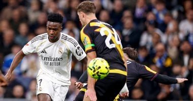 الريال ضد رايو فاليكانو.. الملكى يتقدم بهدف فينيسيوس وإصابة بيلينجهام