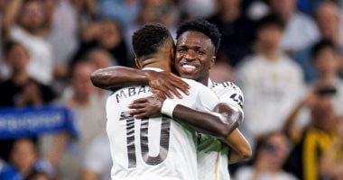 أهداف مباراة الريال ضد رايو فاليكانو اليوم وهدف فينى العالمى.. فيديو