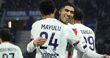 باريس سان جيرمان يستعيد صدارة الدوري الفرنسي في ليلة طرد حكيمي