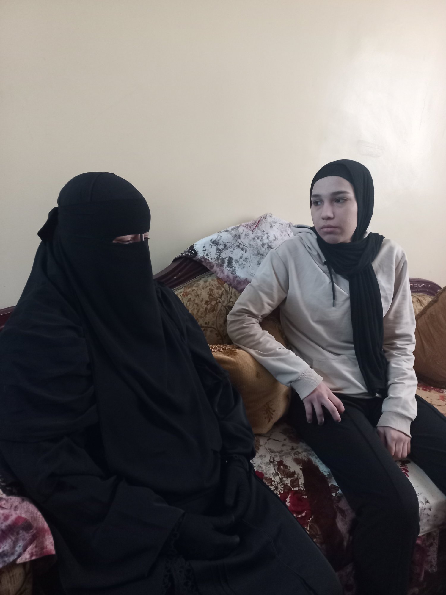 صورة رحمة والسيدة التى  ربتها