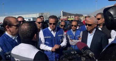 وزير الصحة يتفقد معبر رفح لمتابعة الخدمات المقدمة للجرحى الفلسطينين