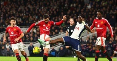 التشكيل الرسمي لقمة مان يونايتد ضد توتنهام فى الدوري الإنجليزي